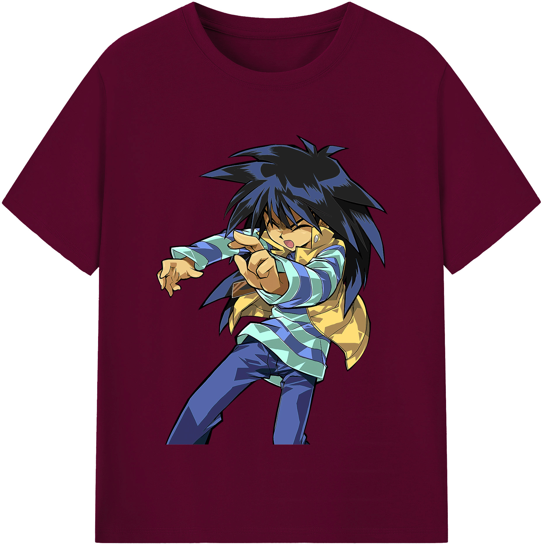 （画像用） 遊☆戯☆王 Yu-Gi-Oh! レディースカジュアルプリントTシャツ（綿100％）
